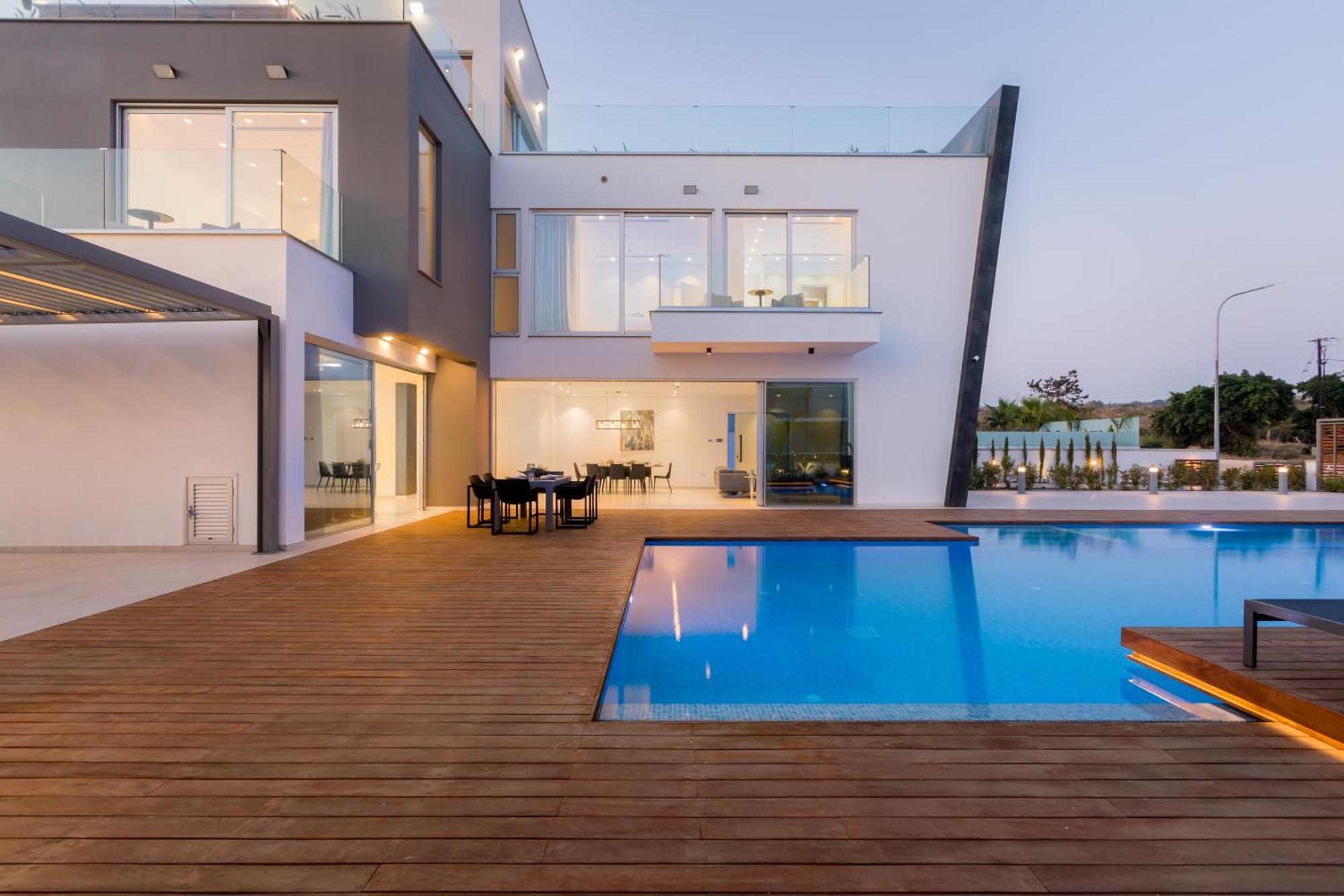 Seaview Luxury Villas 圣纳帕 外观 照片
