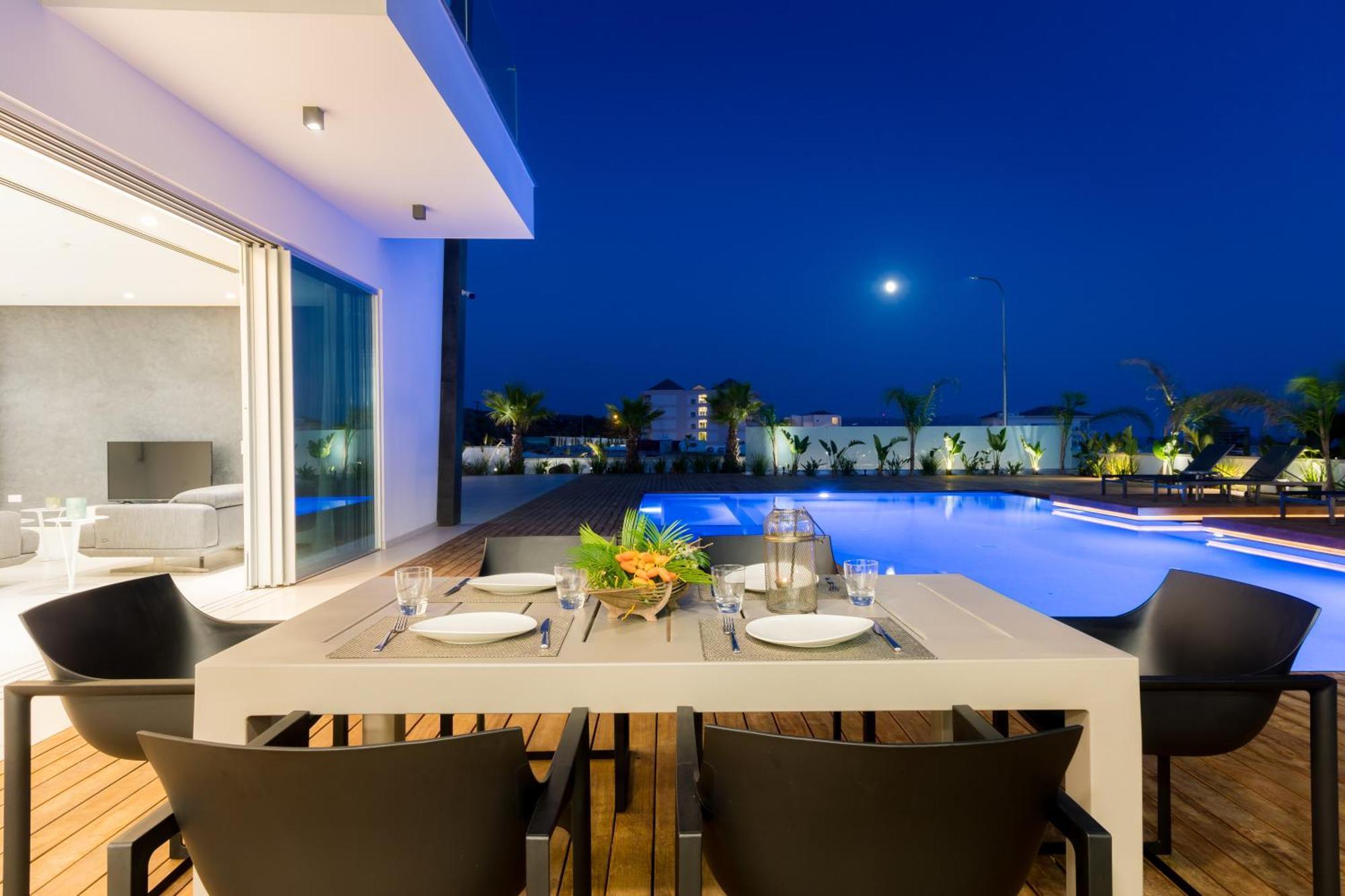 Seaview Luxury Villas 圣纳帕 外观 照片