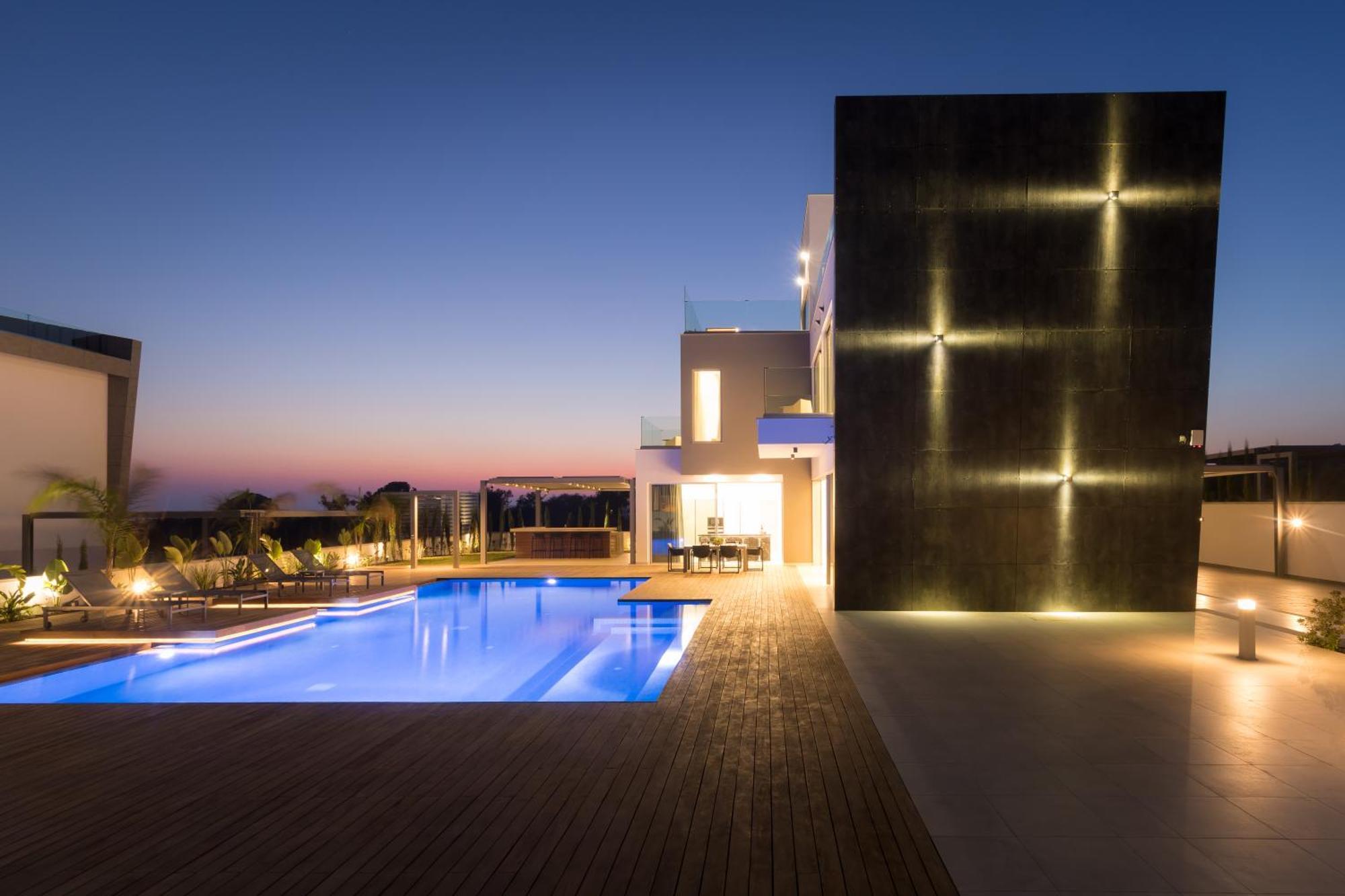 Seaview Luxury Villas 圣纳帕 外观 照片