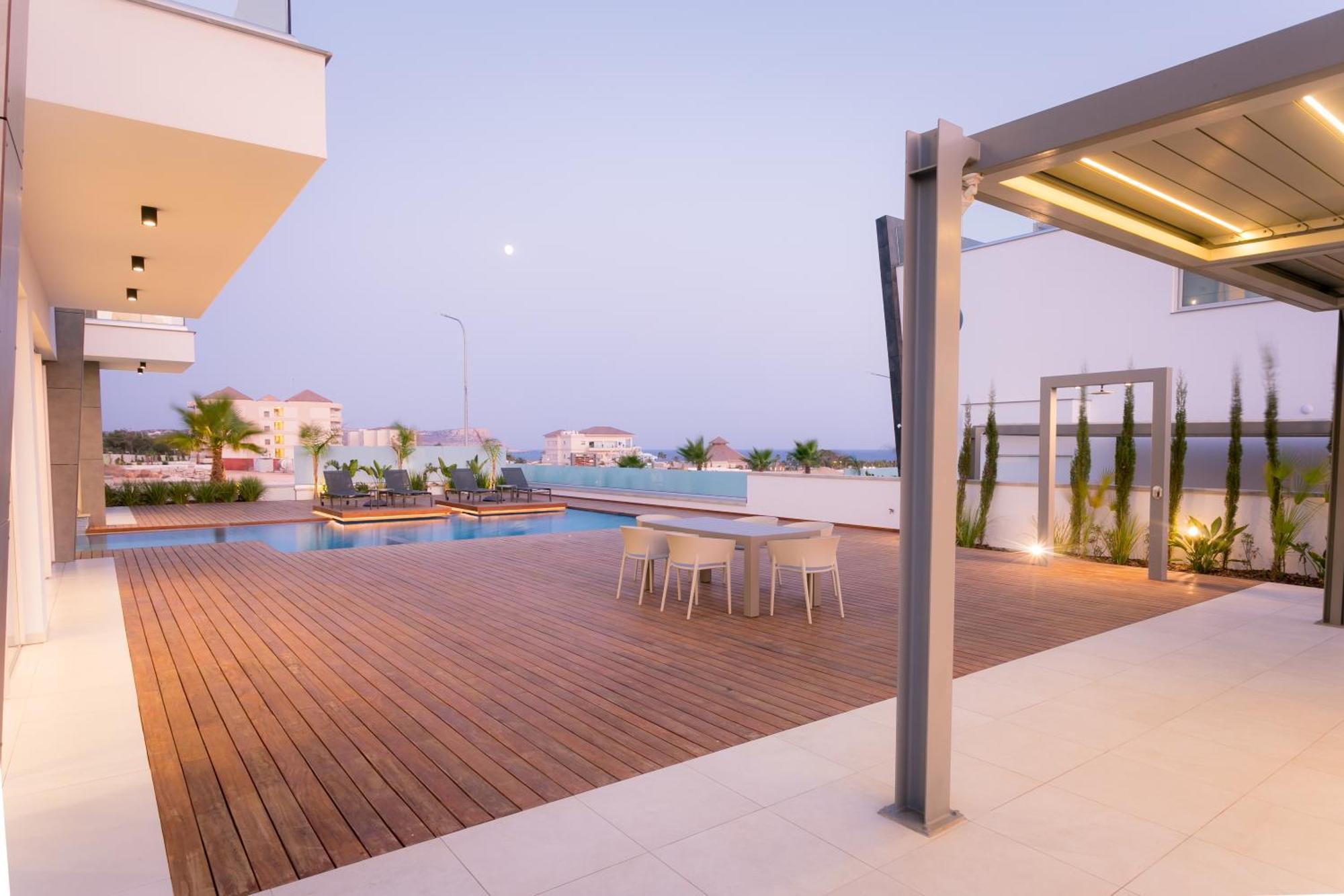 Seaview Luxury Villas 圣纳帕 外观 照片