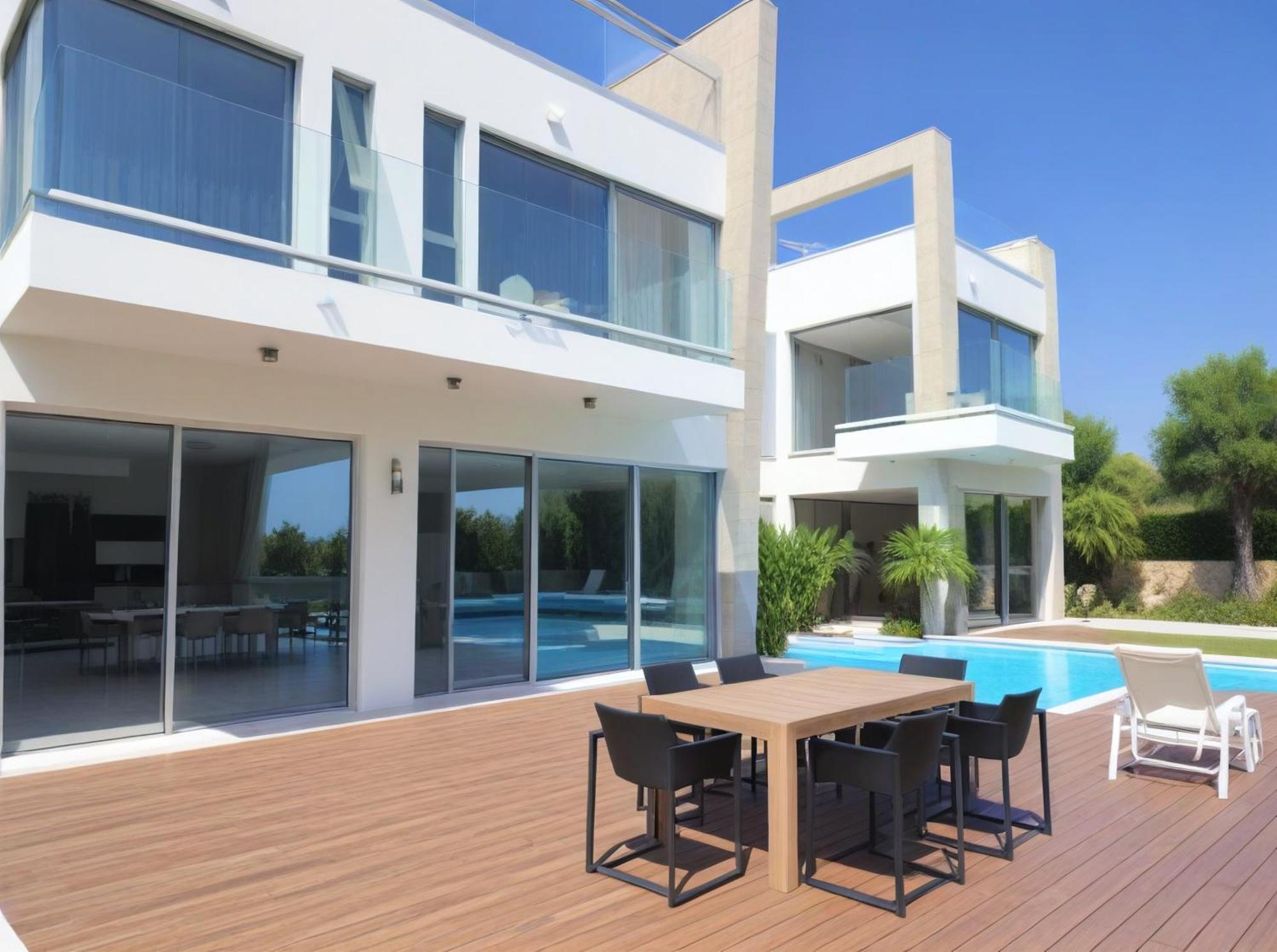 Seaview Luxury Villas 圣纳帕 外观 照片